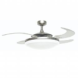 BEACON EVORA 36INCH 4 BLD FAN Brushed